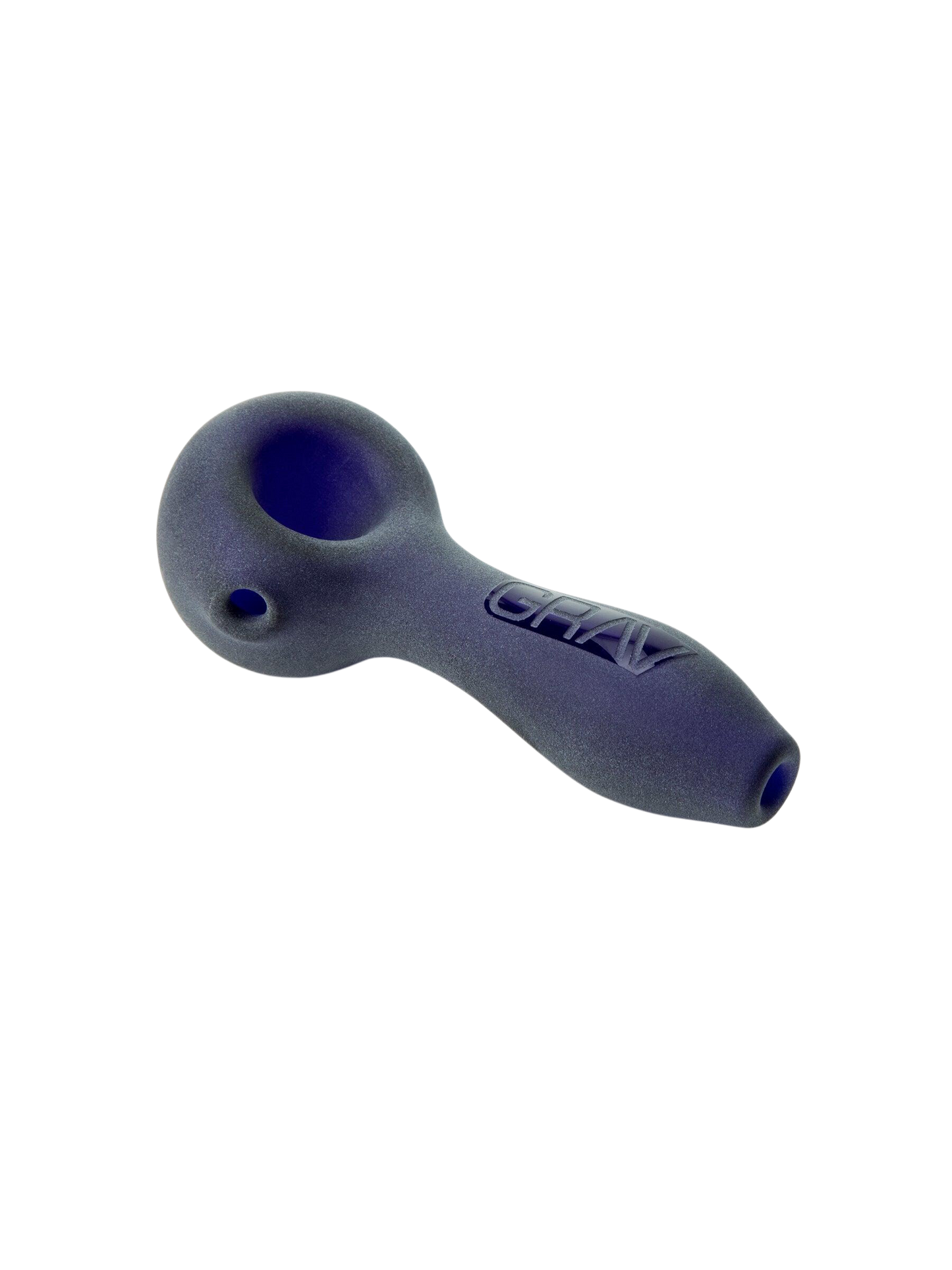 GRAV® SANDBLASTED SPOON PIPE 4"