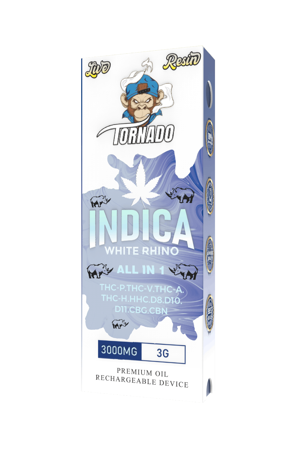 Tornado White Rhino 3g-Indica