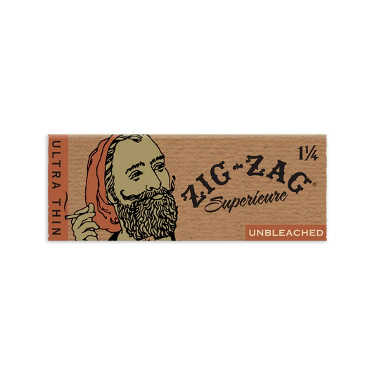 Zig Zag-Superieure Ultra Thin & King Slim Unbleached Rolling Paper